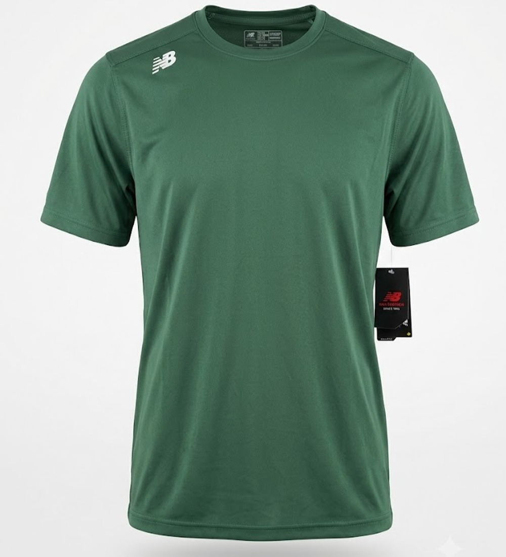 New Balance Men's Short Sleeve Tech Tee - Green - Size 2XL - NWT